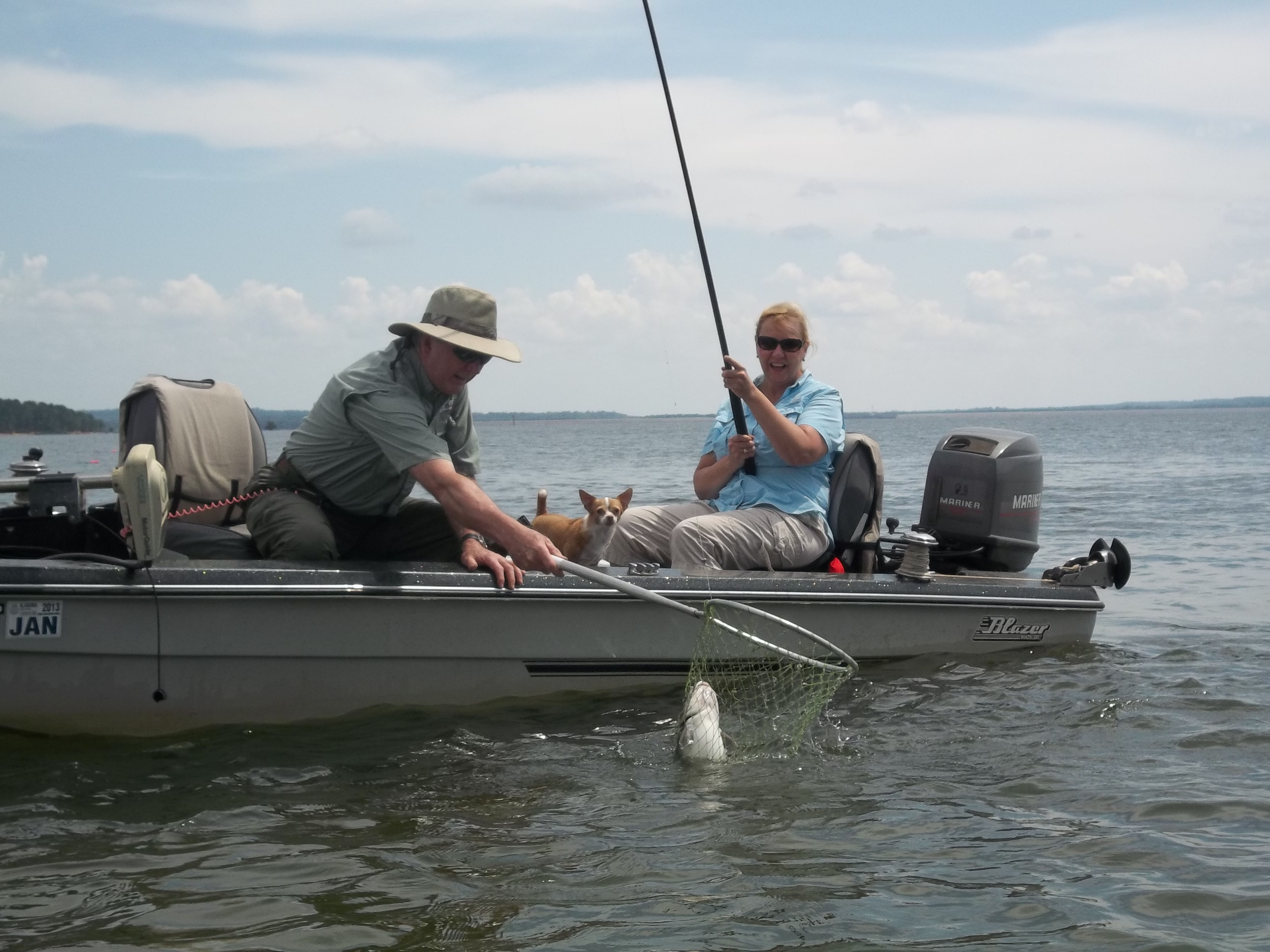 Bagging Fish Bagging a catch